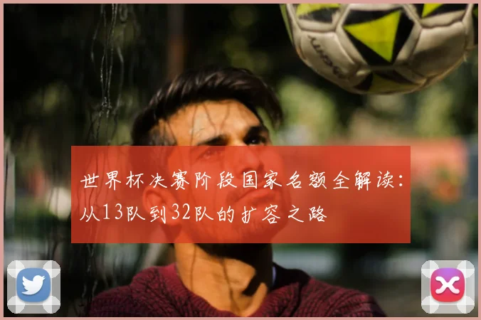 世界杯决赛阶段国家名额全解读:从13队到32队的扩容之路