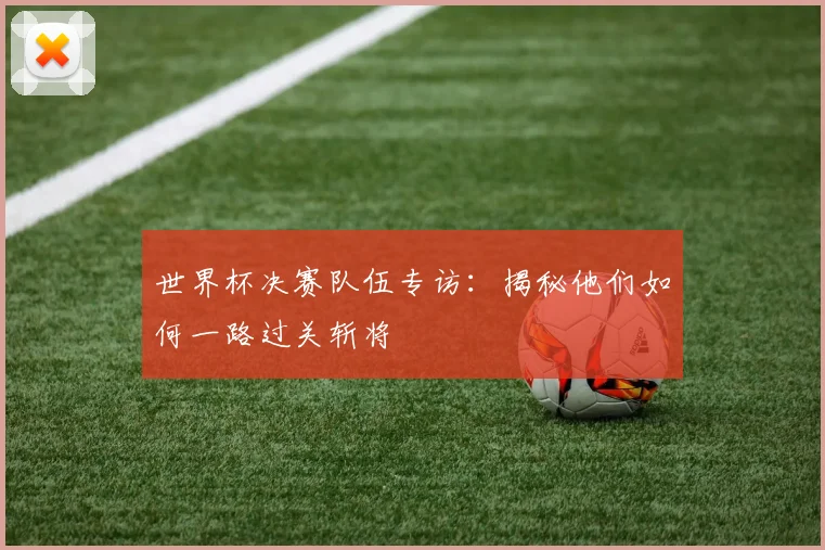 世界杯决赛队伍专访：揭秘他们如何一路过关斩将