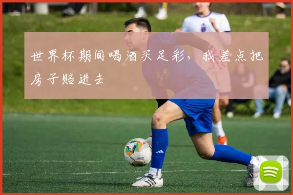 世界杯期间喝酒买足彩，我差点把房子赔进去